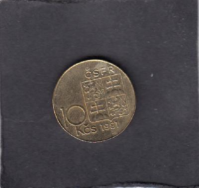 Beschrijving: 10 Korun STEFANIK